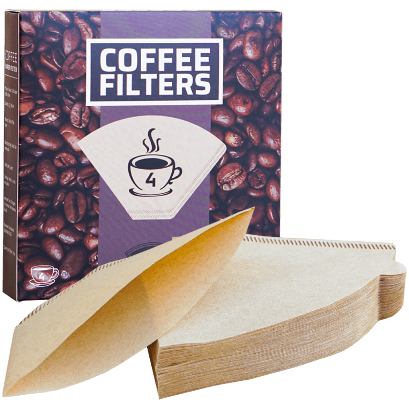 Filtre din hartie pentru cafetiera nr.4, 50 buc, Adison